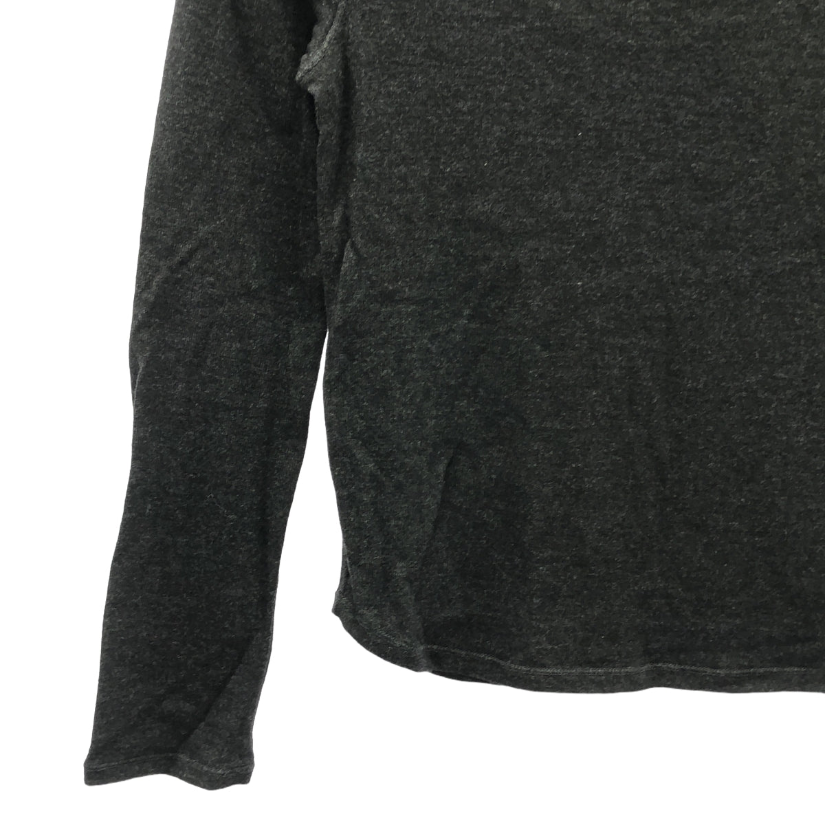 EMPORIO ARMANI / 엠포리오 아르마니 | 모직 혼합 보트 넥 롱 슬리브 풀오버 | 40 | 회색 | 여성