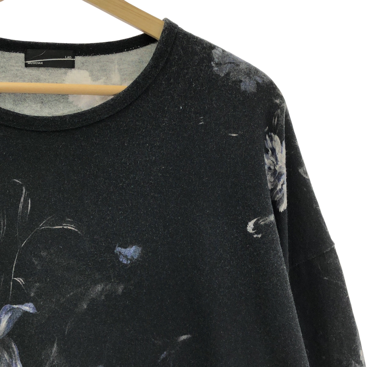 LAD MUSICIAN / ラッドミュージシャン | INKJET FLOWER T-SHIRT オーバーサイズ Tシャツ | F | メンズ