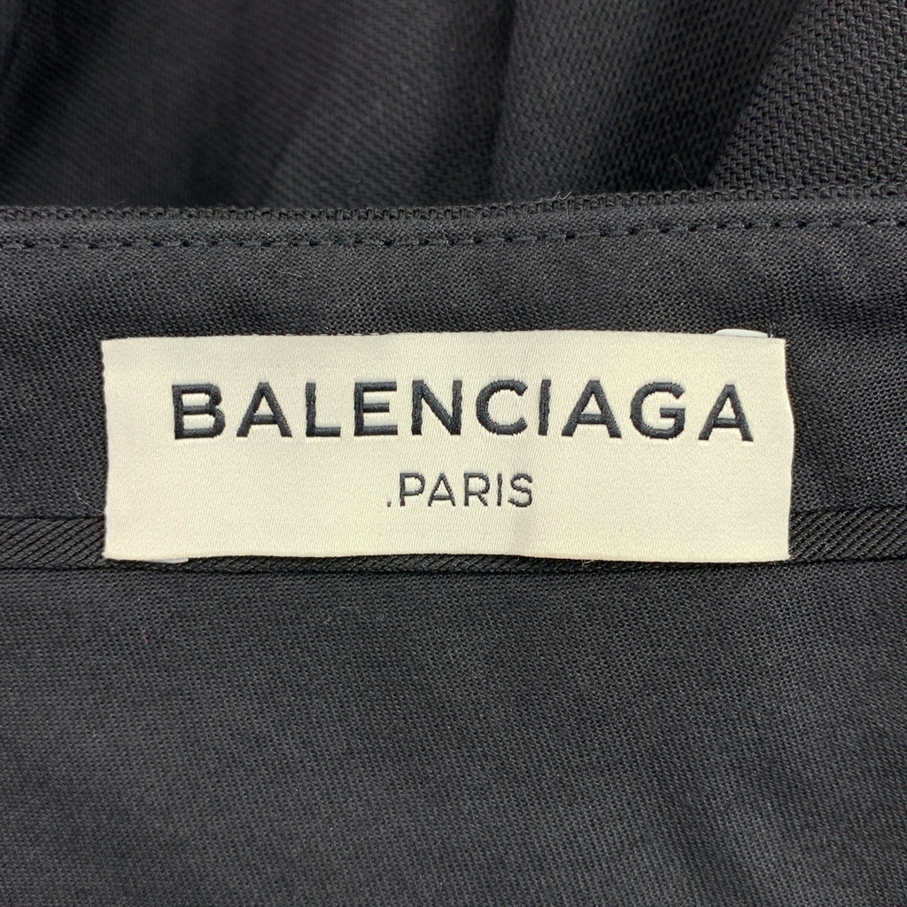 BALENCIAGA | 羊毛混紡中心壓製錐形褲 | 尺寸 42 | 女款