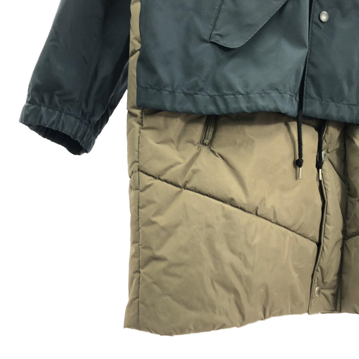 kolor / カラー | ジャケットドッキング レイヤード ダウンコート | 2 | メンズ