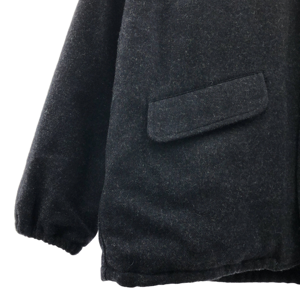 COMME des GARCONS HOMME / 콤데 갤슨 옴므 | 2023AW | 울 축융 퀼팅 테일러드 재킷 | M |