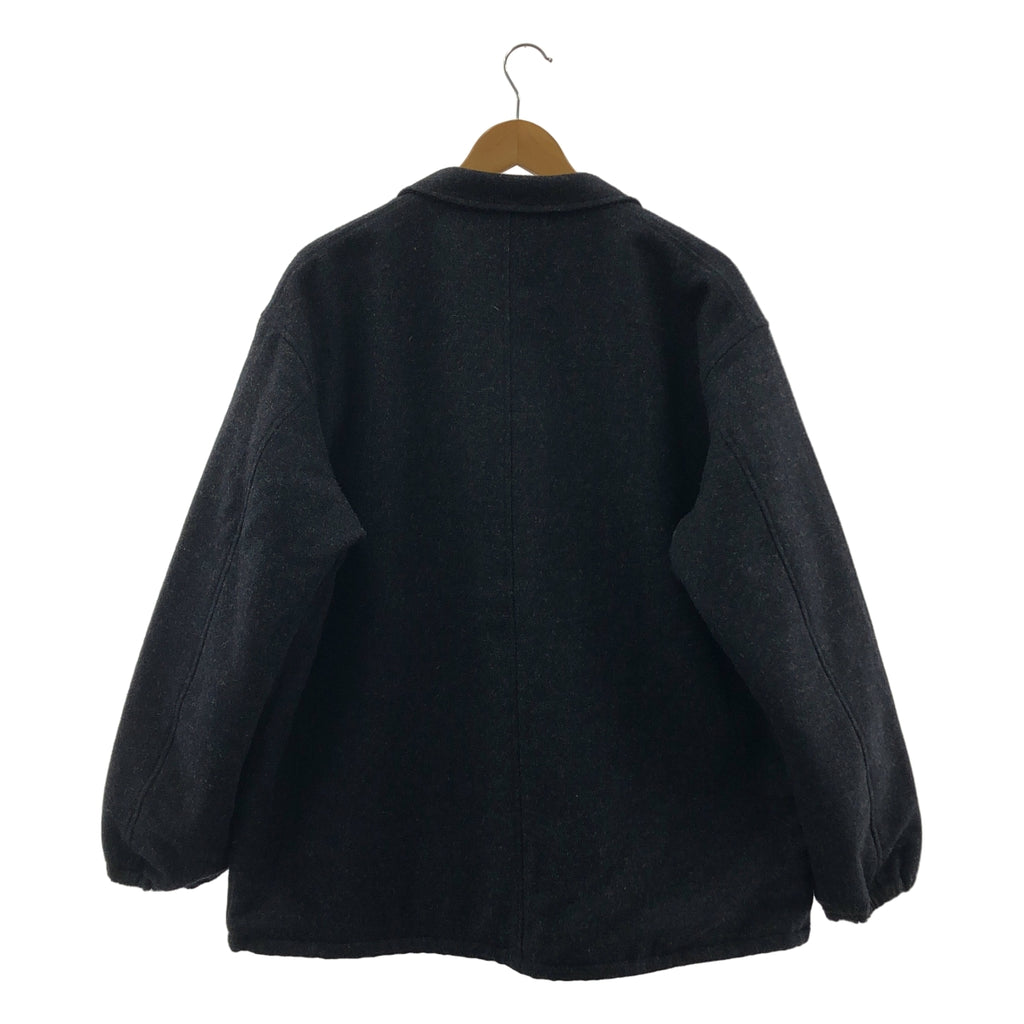 COMME des GARCONS HOMME / 콤데 갤슨 옴므 | 2023AW | 울 축융 퀼팅 테일러드 재킷 | M |