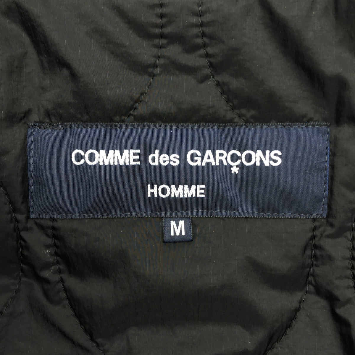 COMME des GARCONS HOMME / 콤데 갤슨 옴므 | 2023AW | 울 축융 퀼팅 테일러드 재킷 | M |