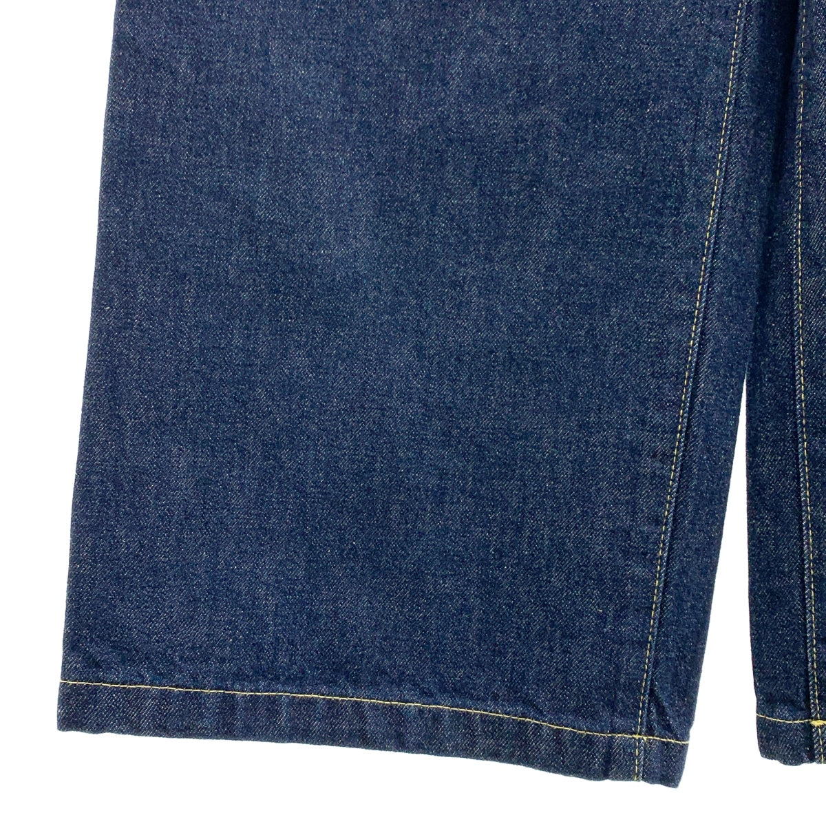 KENZO | 標誌皮革貼片深海軍藍牛仔褲 | 尺寸 25 | 女款