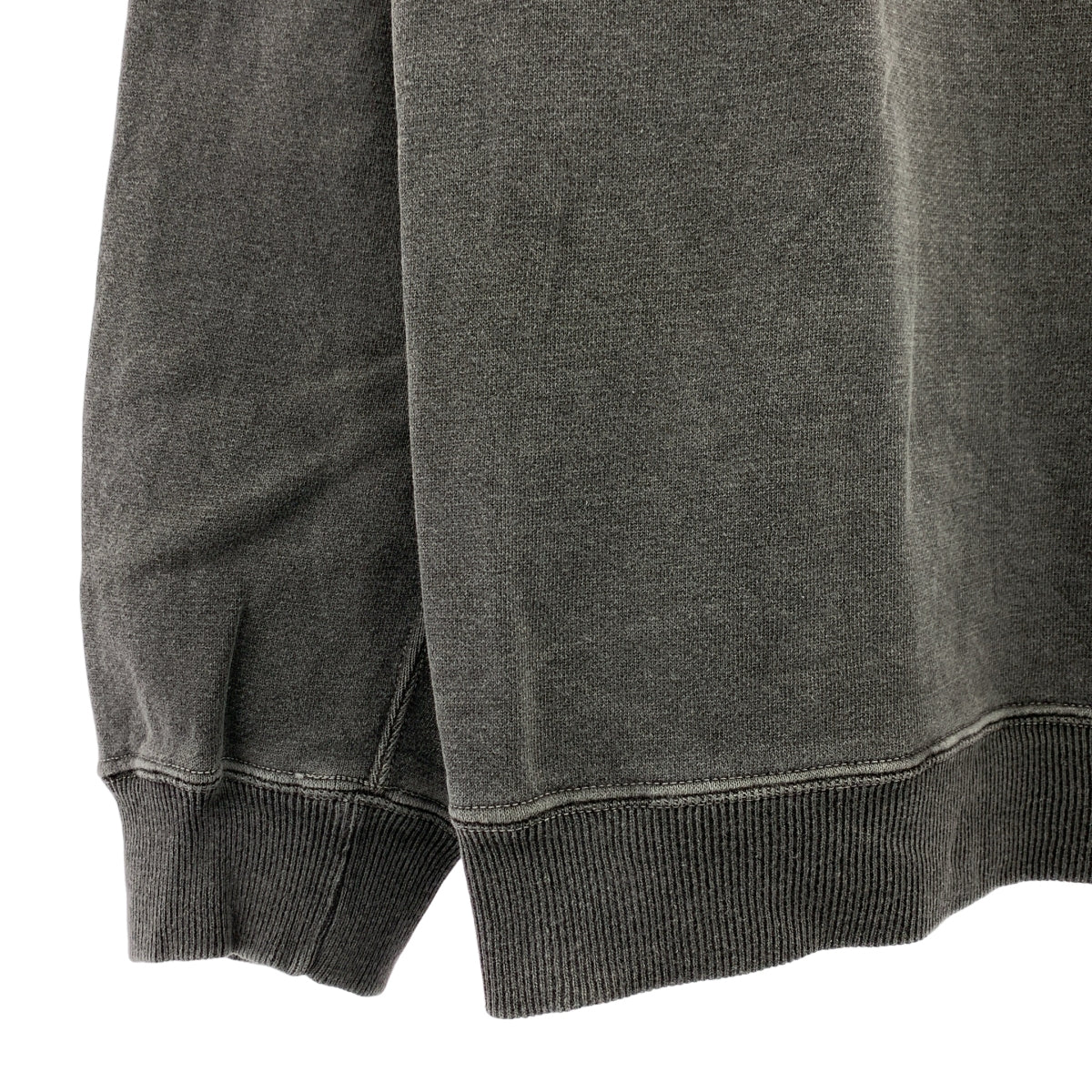 DRESSTERIOR / ドレステリア | 製品染め オーバーサイズ クルーネックスウェット | M | ブラック | レディース