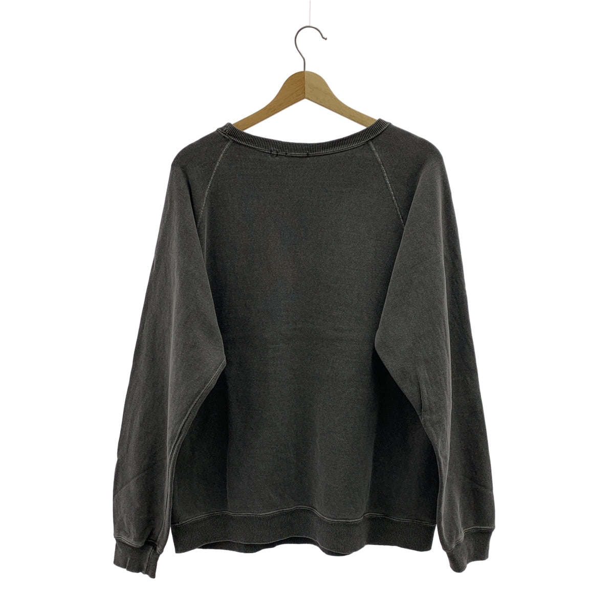 DRESSTERIOR / ドレステリア | 製品染め オーバーサイズ クルーネックスウェット | M | ブラック | レディース