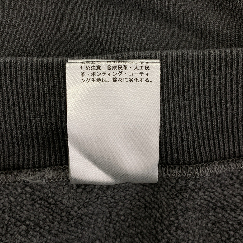 DRESSTERIOR / 드레스테리아 | 제품 염색 오버사이즈 크루넥 스웨트 | M | 블랙 | 여성