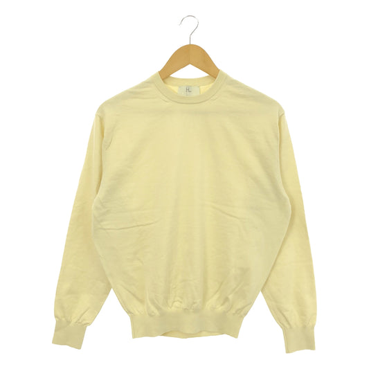 HERILL | Cotton crew neck knit | 0 | Cream | Women's