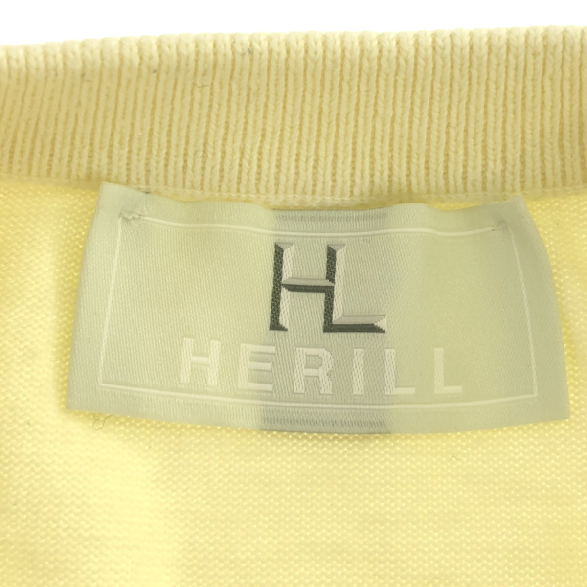 HERILL / ヘリル | コットンクルーネックニット | 0 | レディース
