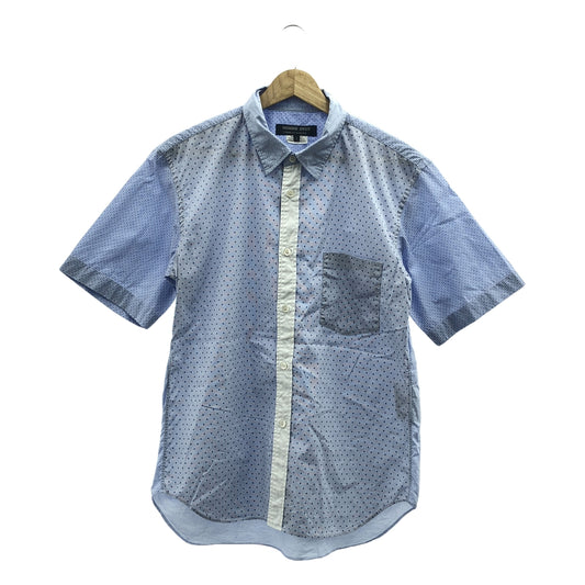COMME des GARCONS HOMME DEUX / 컴데 갤슨 옴두 | 2015SS | 총무늬 도트 레귤러 컬러 셔츠 | S | 블루/화이트 | 남성