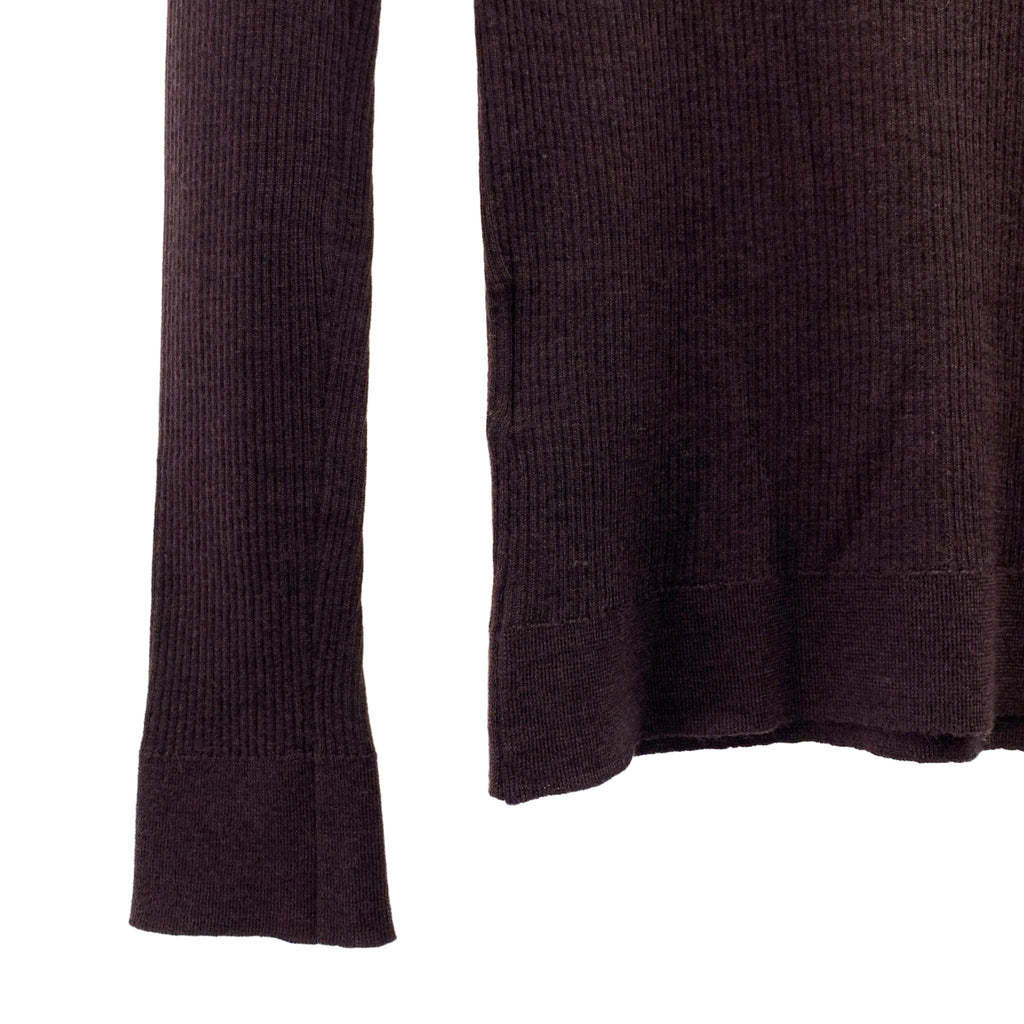 MARGARET HOWELL / マーガレットハウエル | × JOHN SMEDLEY ジョンスメドレー ウール リブ タートルネックニット | 2 | レディース