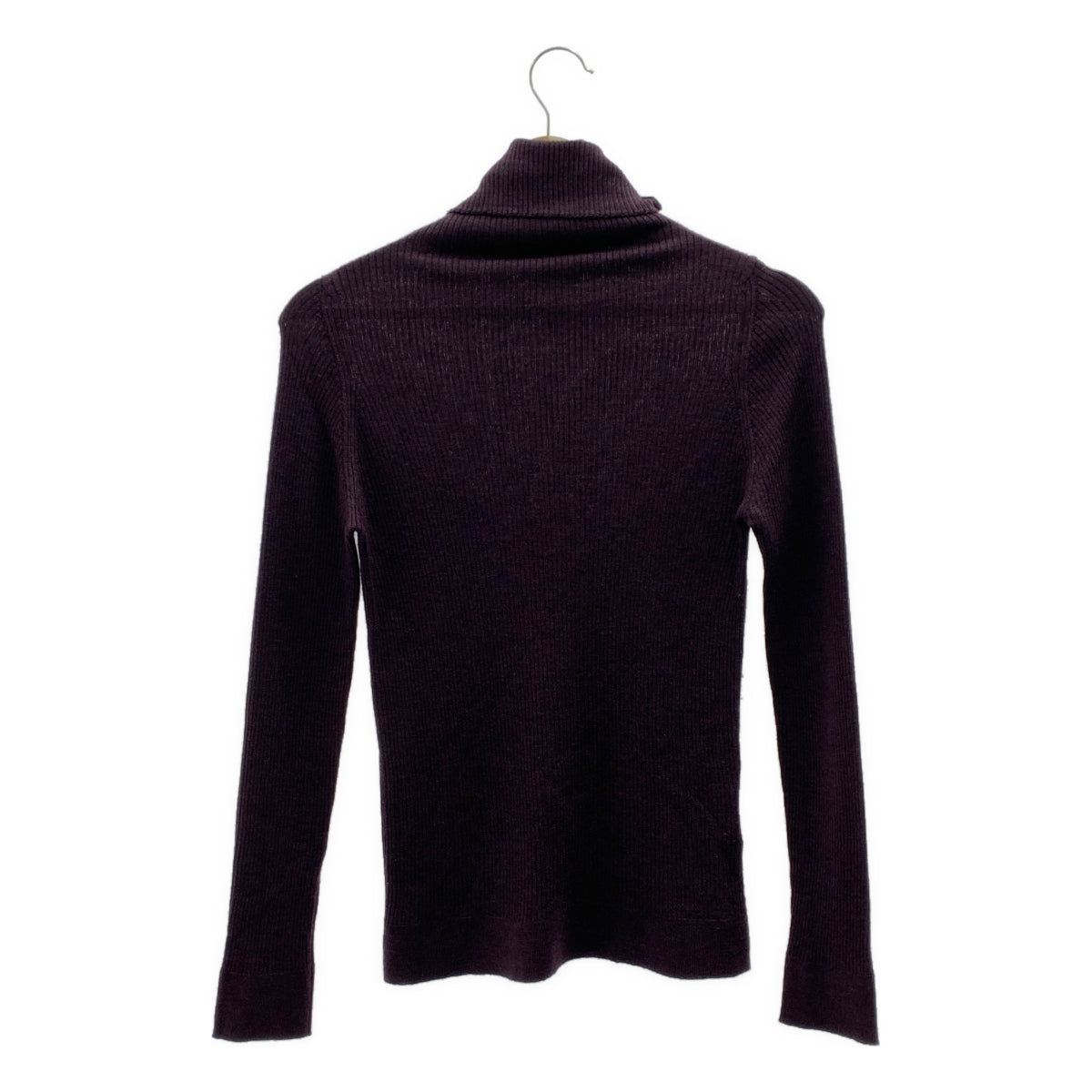 MARGARET HOWELL / マーガレットハウエル | × JOHN SMEDLEY ジョンスメドレー ウール リブ タートルネックニット | 2 | レディース