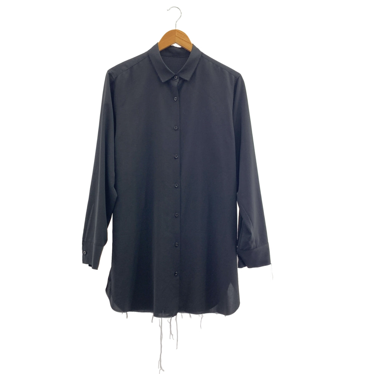 Plage / プラージュ | 2023SS | SUN LONG カットオフ ロング シャツ |