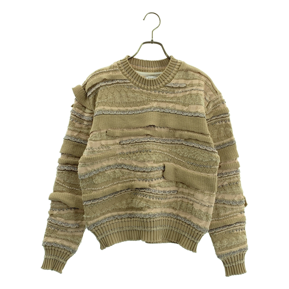 malamute / マラミュート | 2022AW | crazy knit / ポケット付き クレイジー ニット セーター | F | レディース