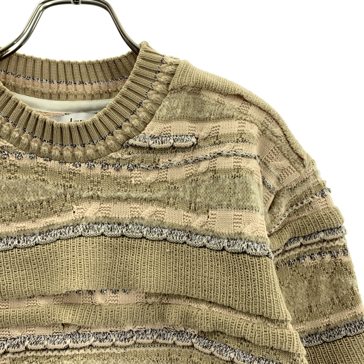 malamute / マラミュート | 2022AW | crazy knit / ポケット付き クレイジー ニット セーター | F | レディース