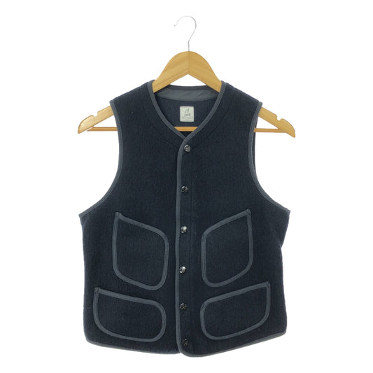 ANATOMICA / 아나토미카 | BB CLOTH VEST / 비치 크로스 베스트 | 원 | 블랙 계열 | 남성