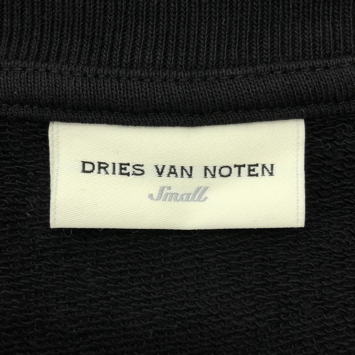 DRIES VAN NOTEN | 後背羊毛 V 領插肩袖衛衣 | S 碼 | 女款