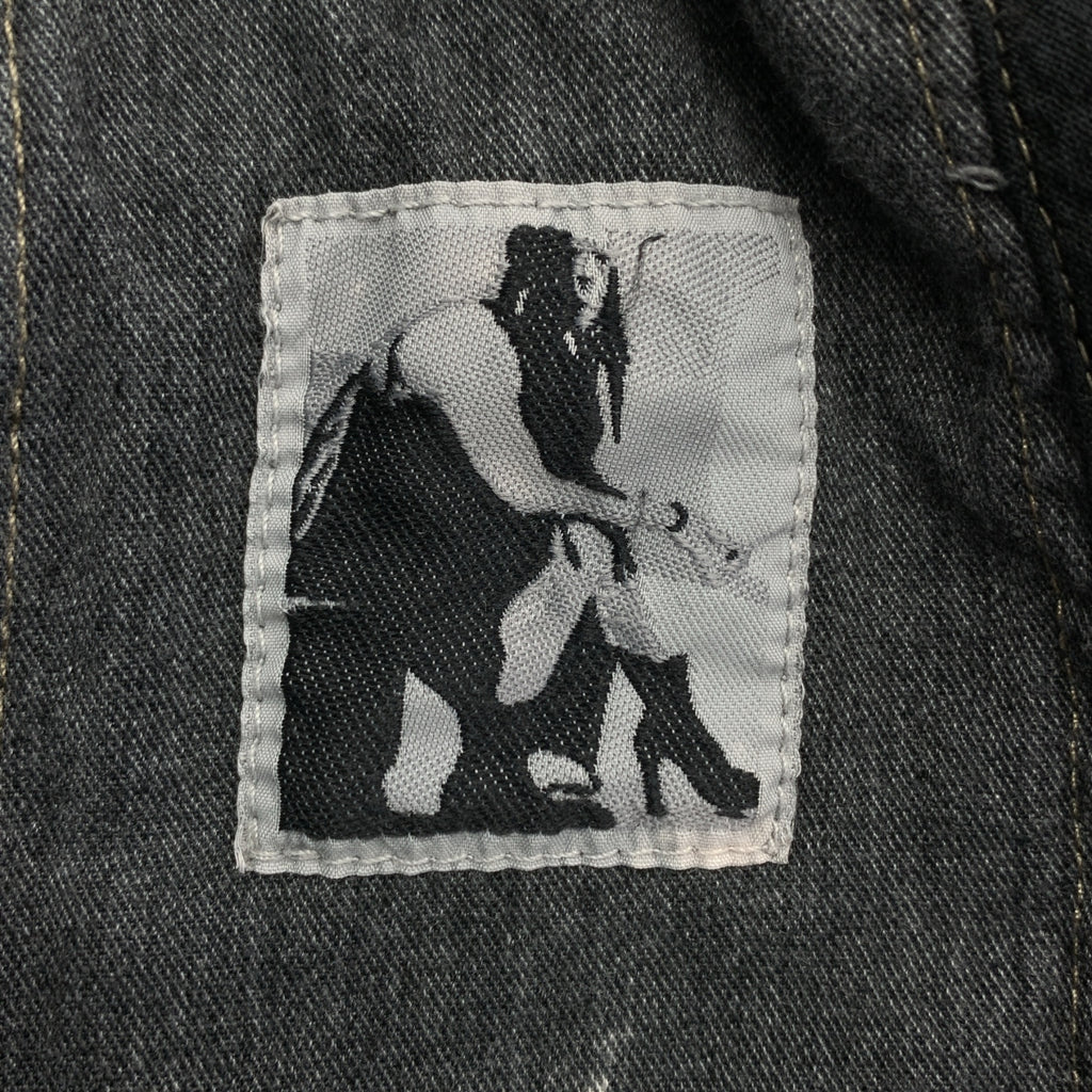 Rick Owens DRKSHDW / リック・オウエンス・ダークシャドウ | PUSHER PANTS ブリーチ加工 プッシャー デニム イージーパンツ | XS | メンズ