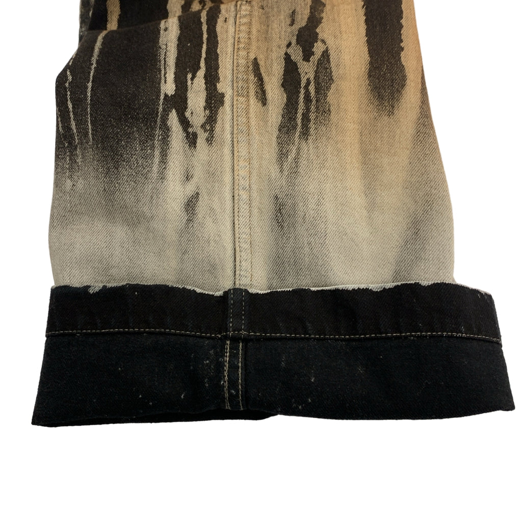 Rick Owens DRKSHDW / リック・オウエンス・ダークシャドウ | PUSHER PANTS ブリーチ加工 プッシャー デニム イージーパンツ | XS | メンズ