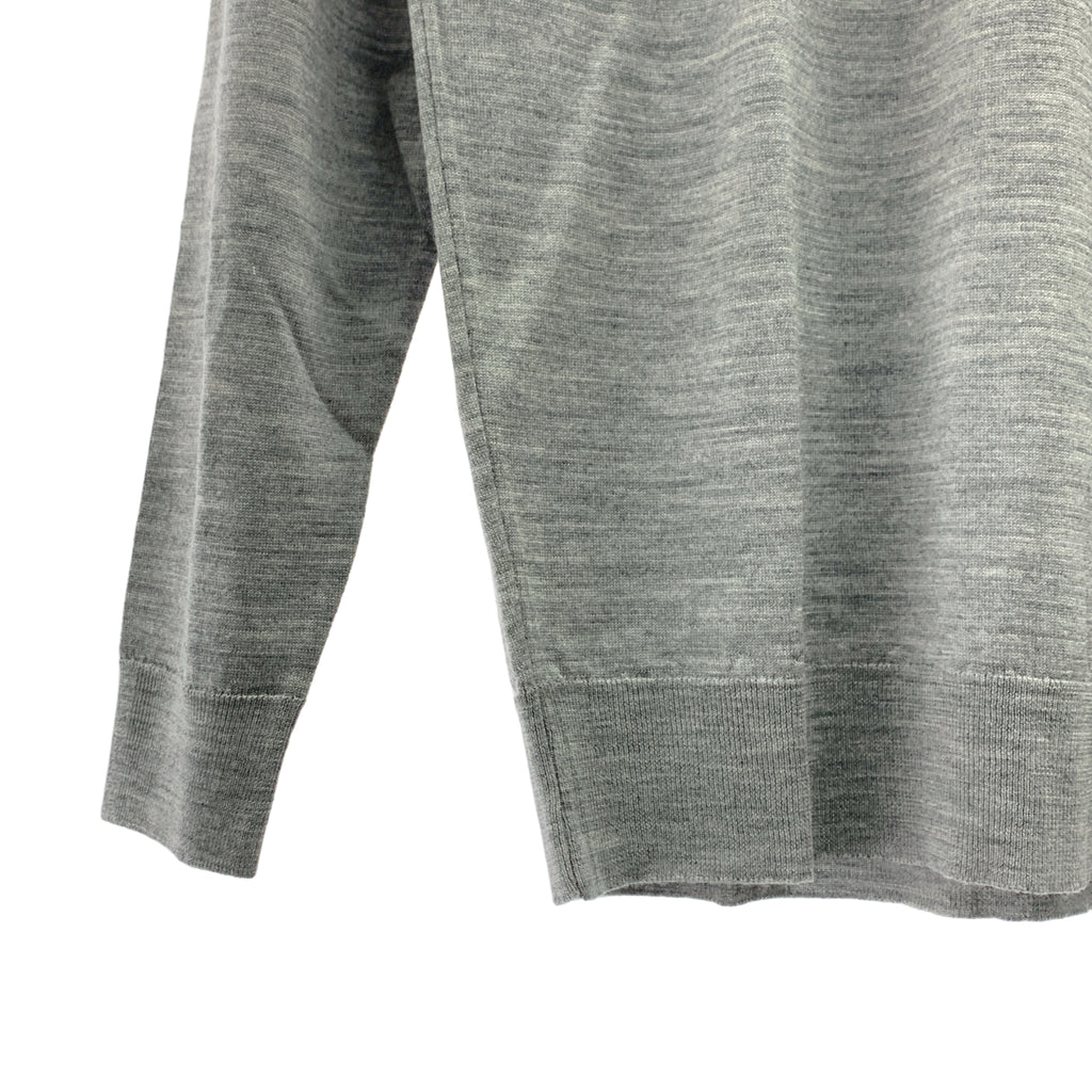 JOHN SMEDLEY / 존스 메들리 | 메리노 울 테두리 라글란 슬리브 하이 게이지 크루 넥 니트 | S | 남성