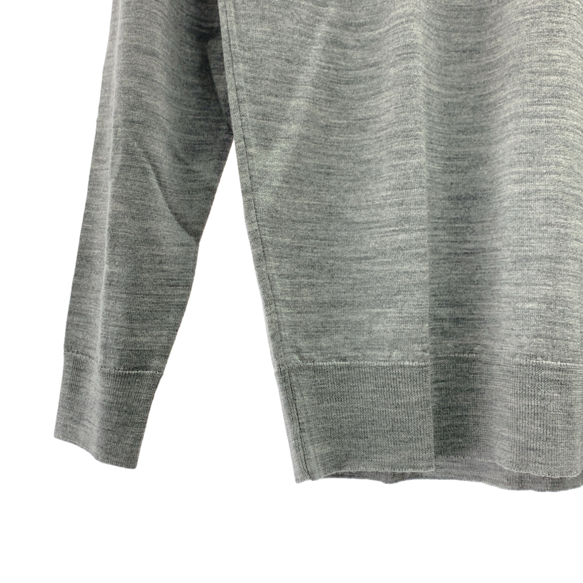 JOHN SMEDLEY / 존스 메들리 | 메리노 울 테두리 라글란 슬리브 하이 게이지 크루 넥 니트 | S | 남성