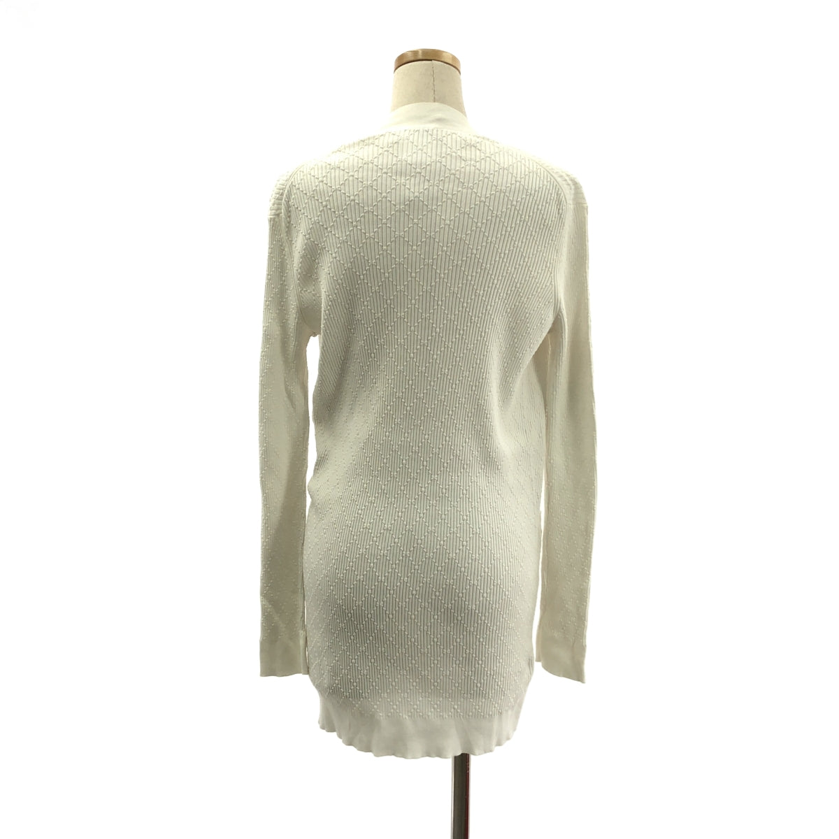 CHANEL / 샤넬 | 코튼 코코 마크 버튼 롱 가디건 | 36 | 여성