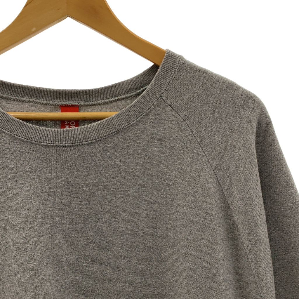 LOOPWHEELER / 루프 윌러 | × beams / 빔스 별주 오버 실루엣 원포인트 로고 T셔츠 컷소우 | XL | 맨즈