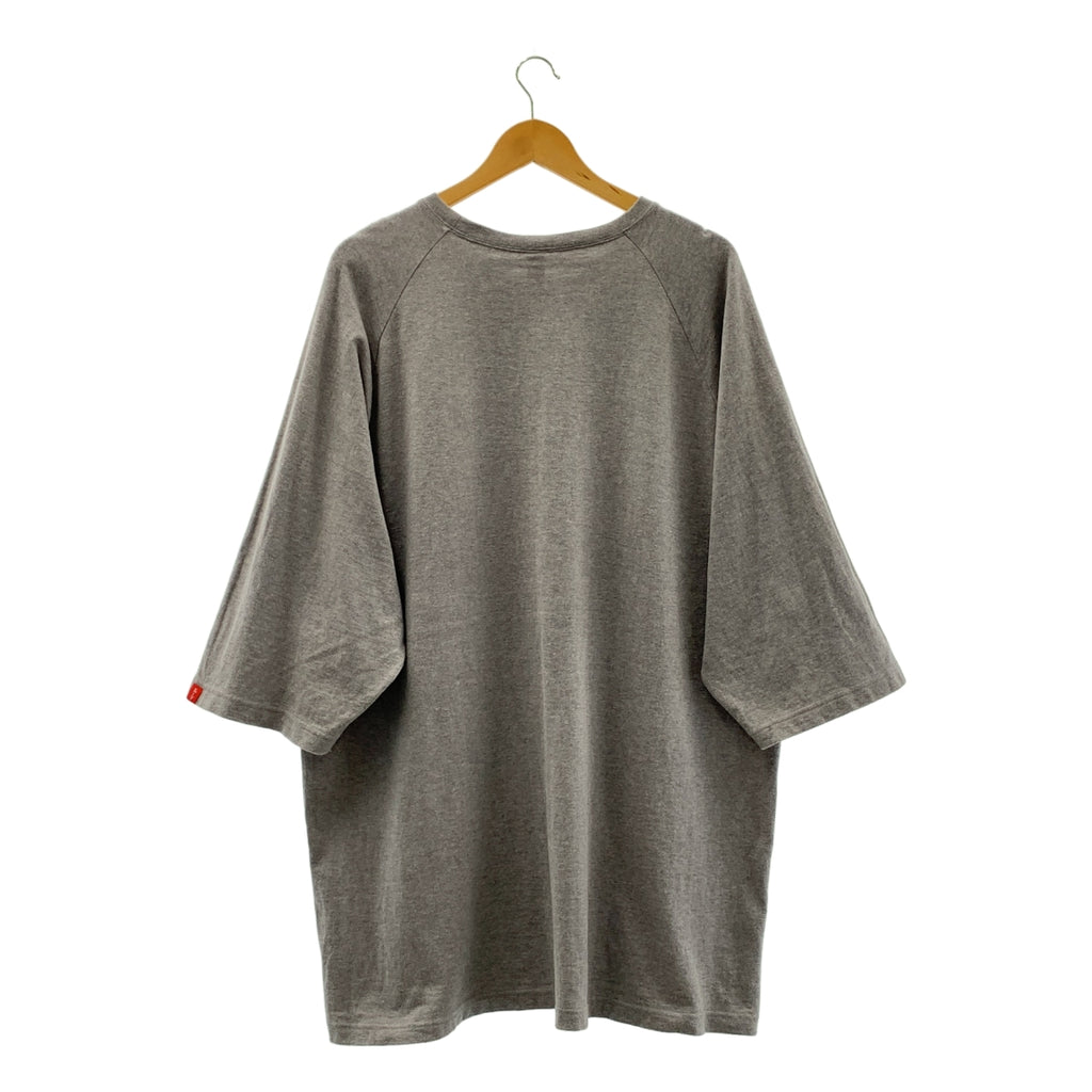 LOOPWHEELER / 루프 윌러 | × beams / 빔스 별주 오버 실루엣 원포인트 로고 T셔츠 컷소우 | XL | 맨즈