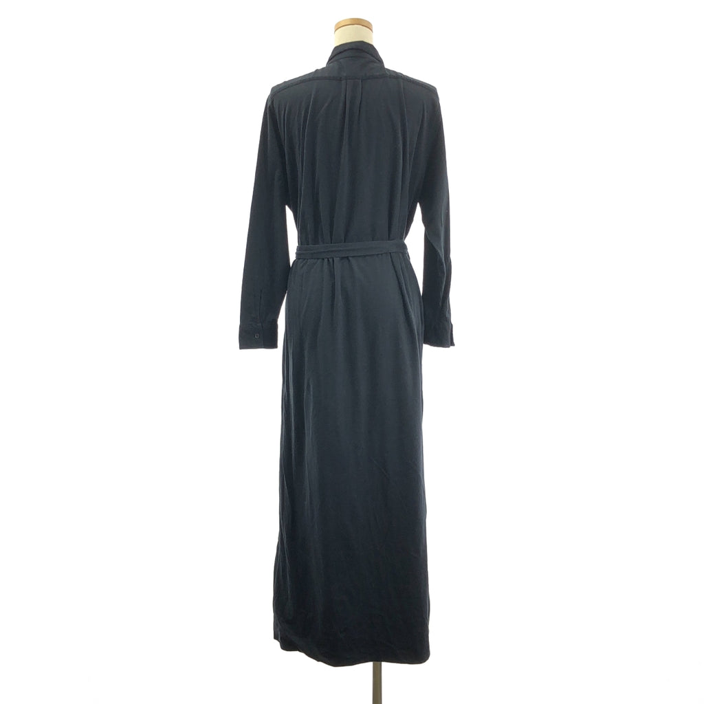 AURALEE / オーラリー | HIGH GAUGE DOUBLE CLOTH LONG SHIRTS DRESS シャツ ワンピース | 0 | レディース