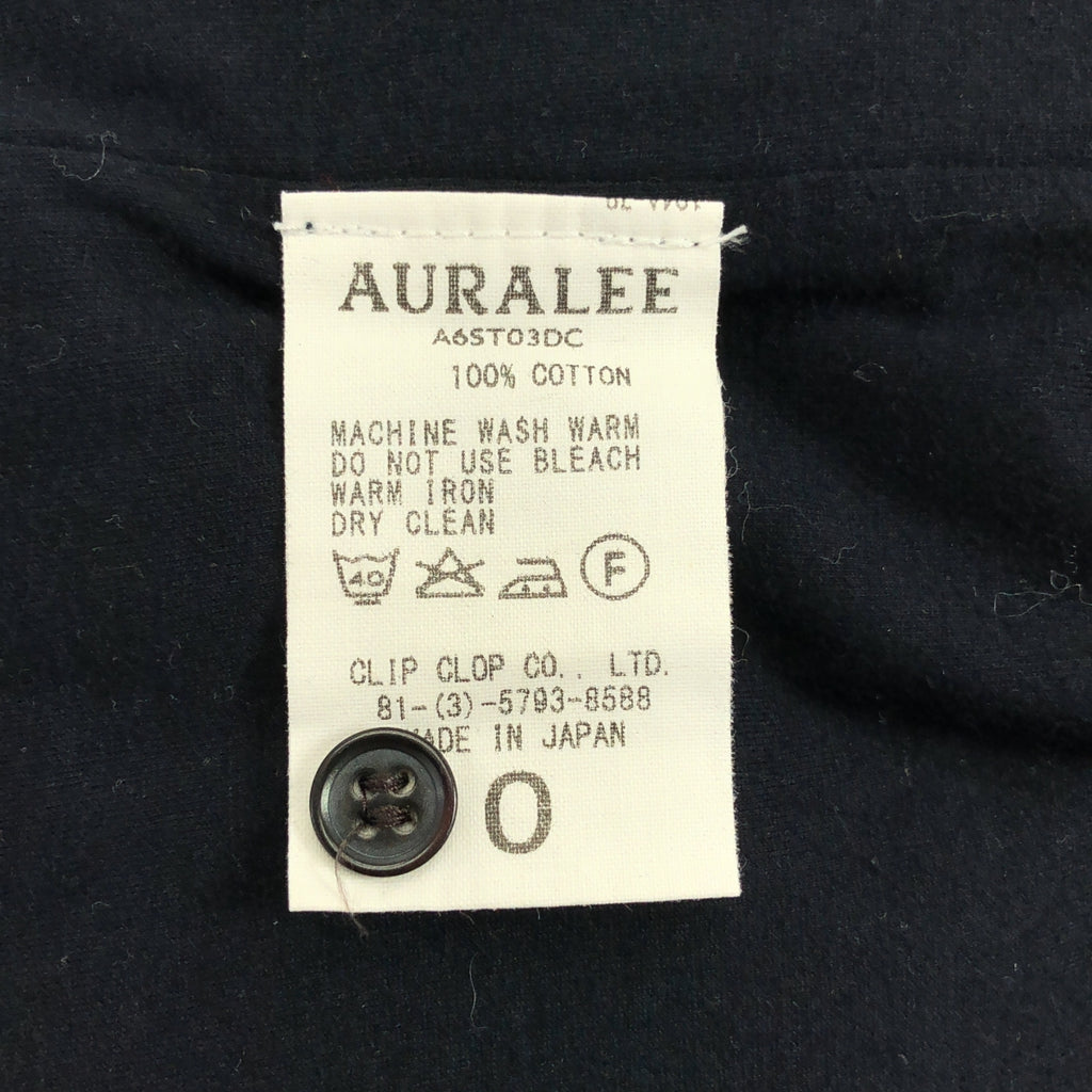 AURALEE / オーラリー | HIGH GAUGE DOUBLE CLOTH LONG SHIRTS DRESS シャツ ワンピース | 0 | レディース