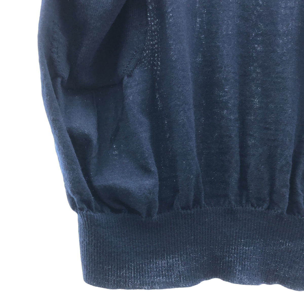 JUNYA WATANABE COMME des GARCONS / Junya Watanabe | 2011SS | 羊毛雙口袋長針織連身裙 | 海軍藍 | 女裝