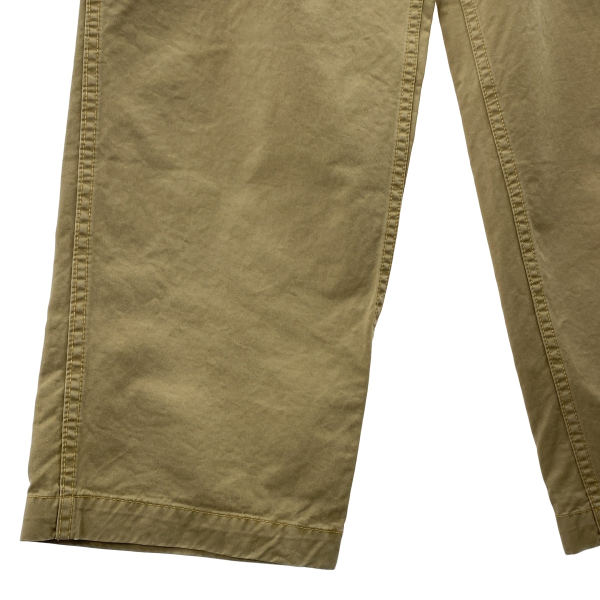 MASTER&CO / マスターアンドコー | ベルテッド チノ ワイドパンツ | S | メンズ