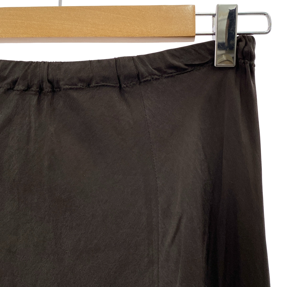 NOBLE / 노블 | 2023AW | Washable Fibril / 드로스트링 스커트 | 38 |