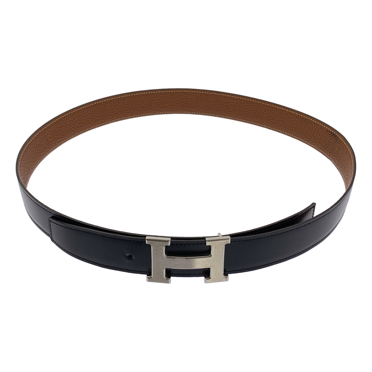 HERMES / エルメス | コンスタンス 90 Hロゴ レザー リバーシブル