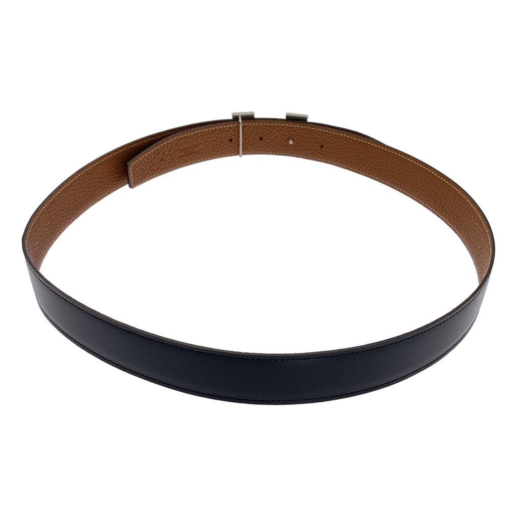 HERMES / エルメス | コンスタンス 90 Hロゴ レザー リバーシブル ベルト | 90 | その他