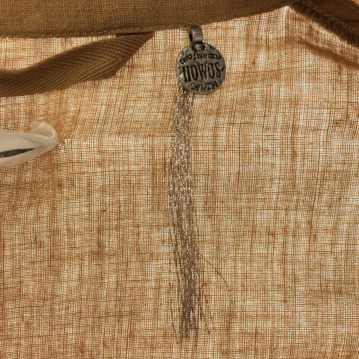 【新品】  NOWOS / ノーウォス | Long gown ベルト付き コットン ロングガウンコート | M | beige | レディース