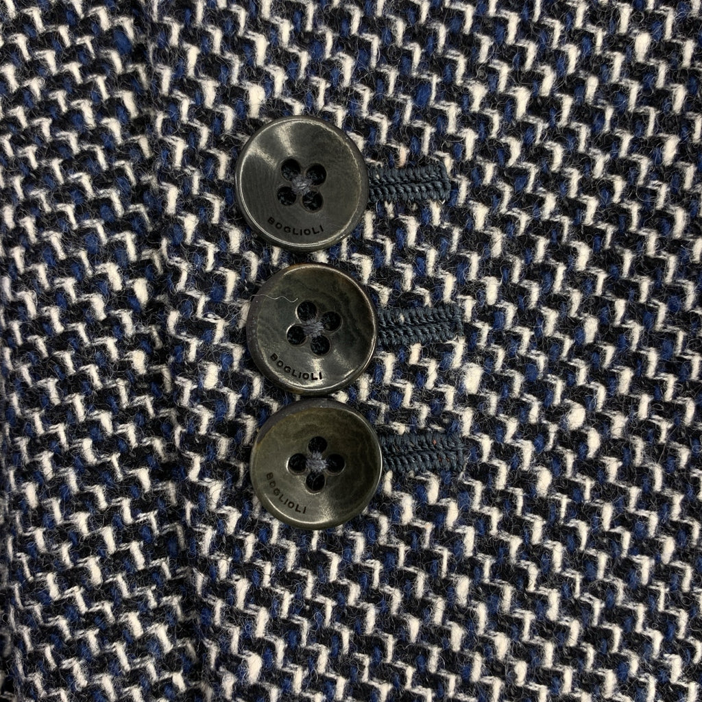 BOGLIOLI / ボリオリ | ロゴボタン シングルブレスト テーラードジャケット | 44 | メンズ