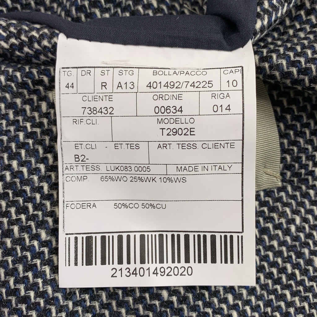 BOGLIOLI / ボリオリ | ロゴボタン シングルブレスト テーラードジャケット | 44 | メンズ