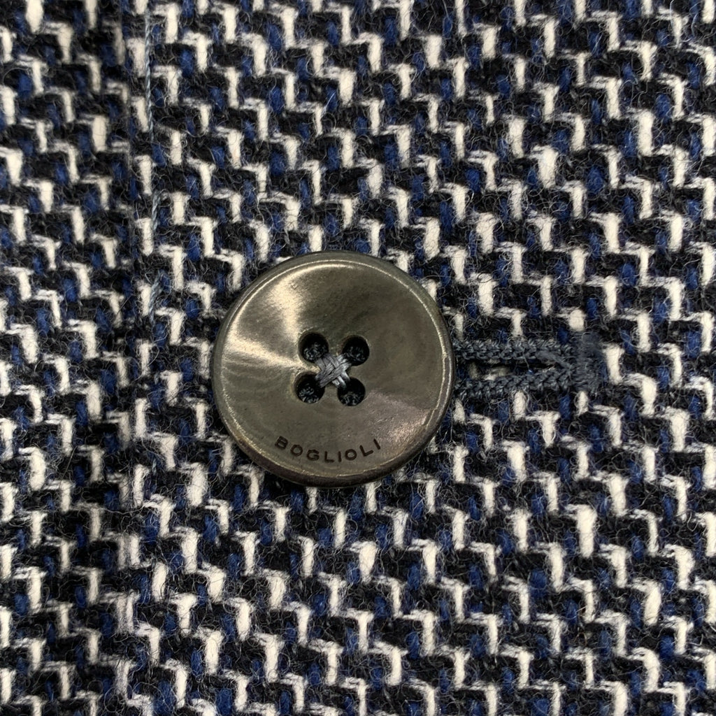 BOGLIOLI / ボリオリ | ロゴボタン シングルブレスト テーラードジャケット | 44 | メンズ