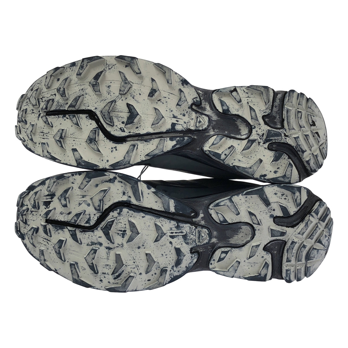 [近全新] 11 by Boris Bidjan Saberi | x Salomon Bamba5 低筒運動鞋 | 尺寸 28 | 淺灰色物體染色 | 男款