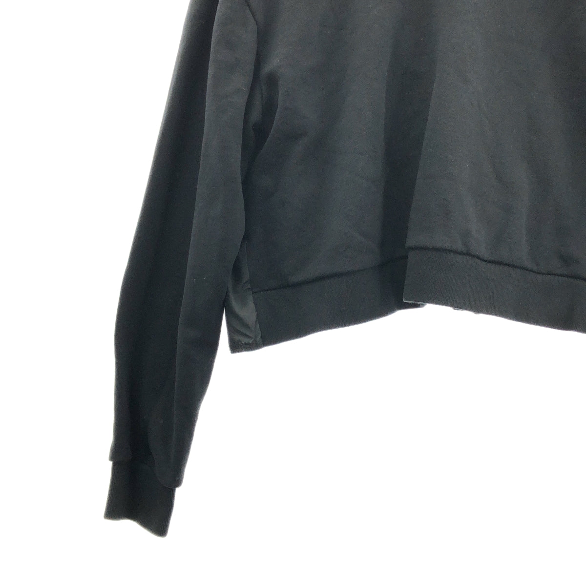 3.1 Phillip Lim / スリーワンフィリップリム | 異素材 バック リボン ギャザー トップス | S | ブラック | レディース