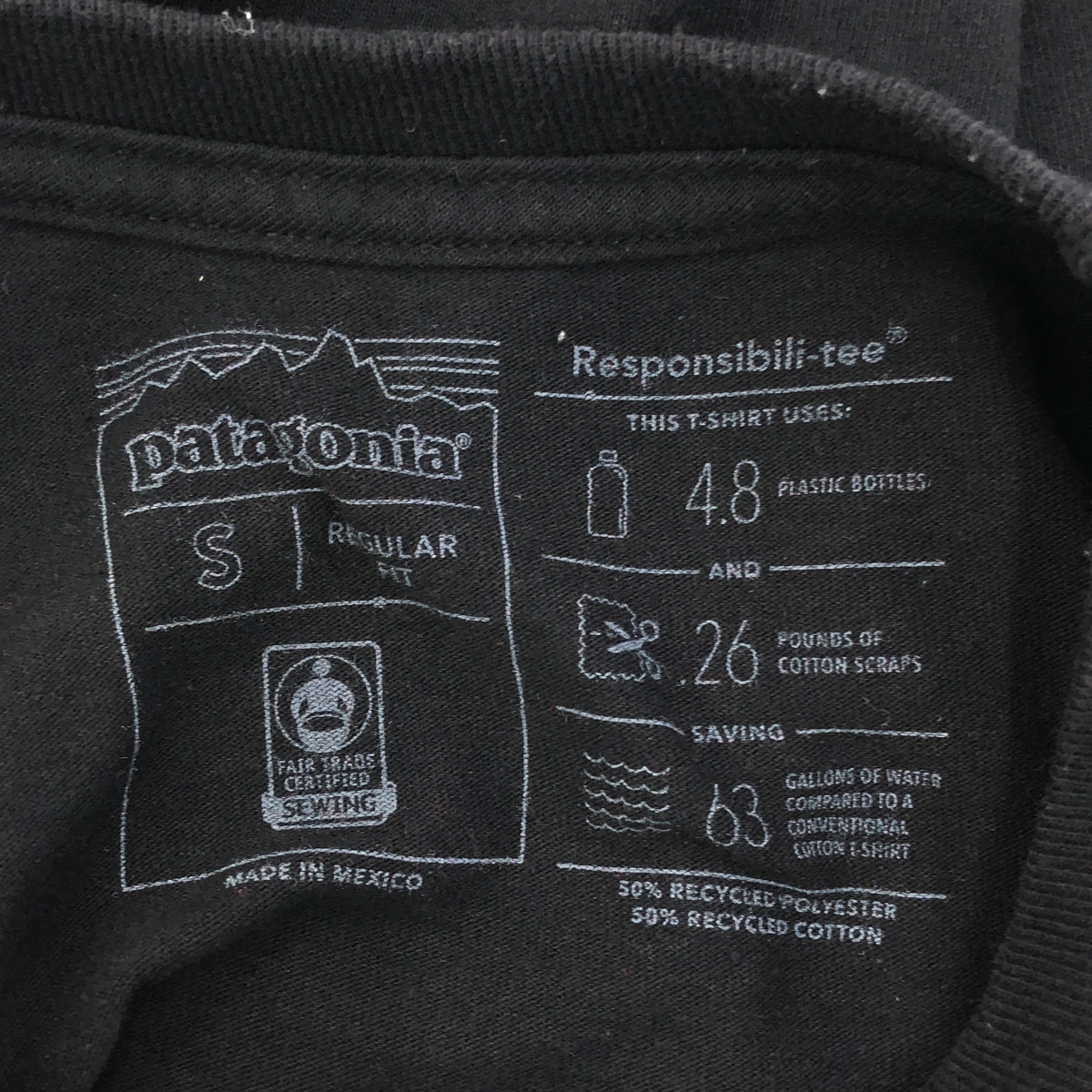 Patagonia | P-6 Logo Pocket Responsibili-Tee | Pocket Responsibility T-shirt | S | Men's