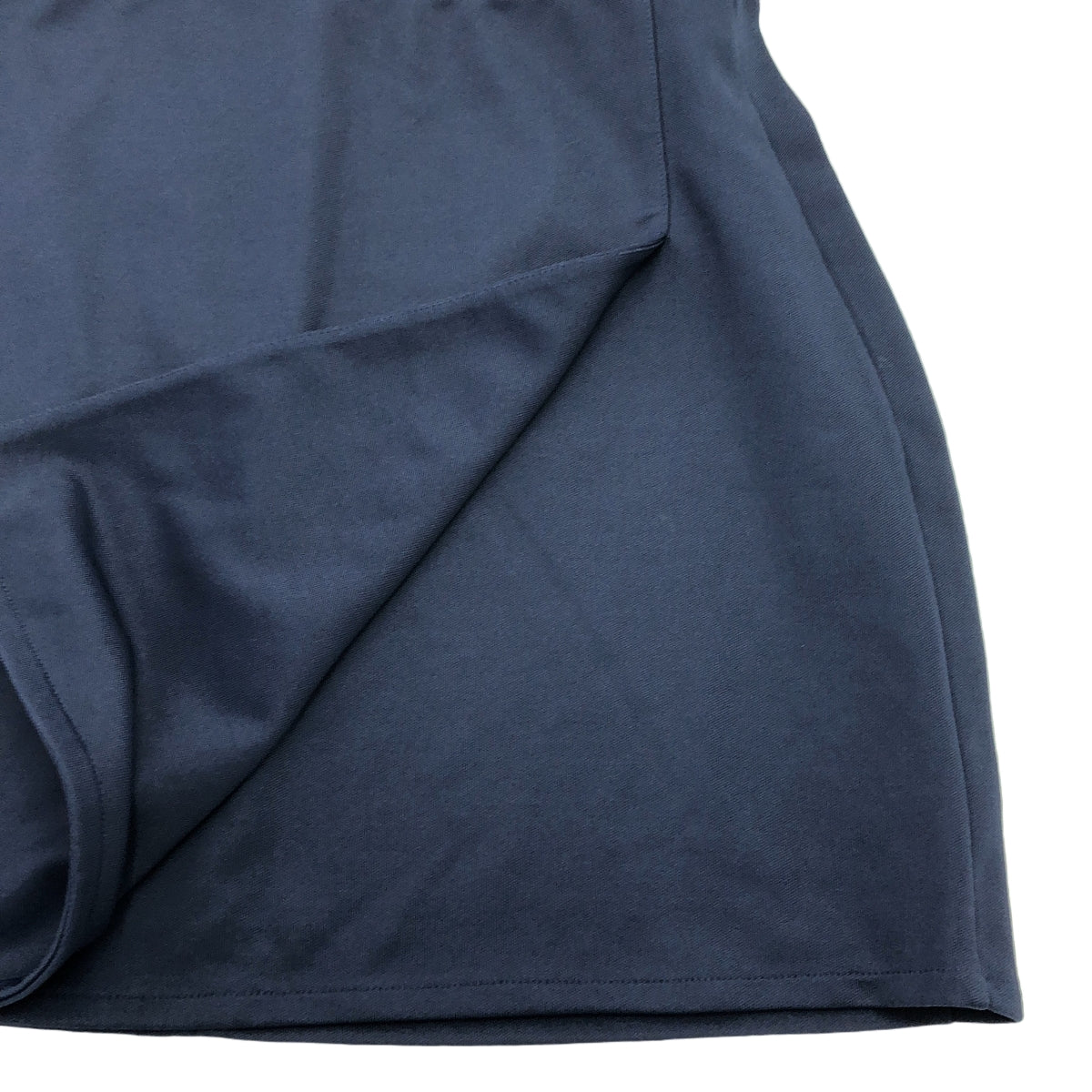 FRED PERRY / フレッドペリー | バックジップ トラックスカート | UK12 | ネイビー | レディース