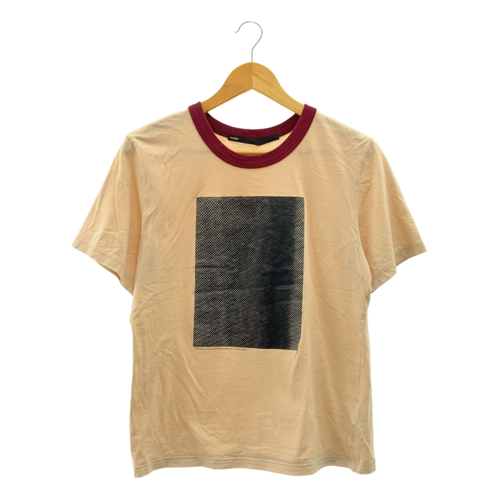 muller of yoshiokubo / ミュラーオブヨシオクボ | プリント クルーネック Tシャツ カットソー | 38 |