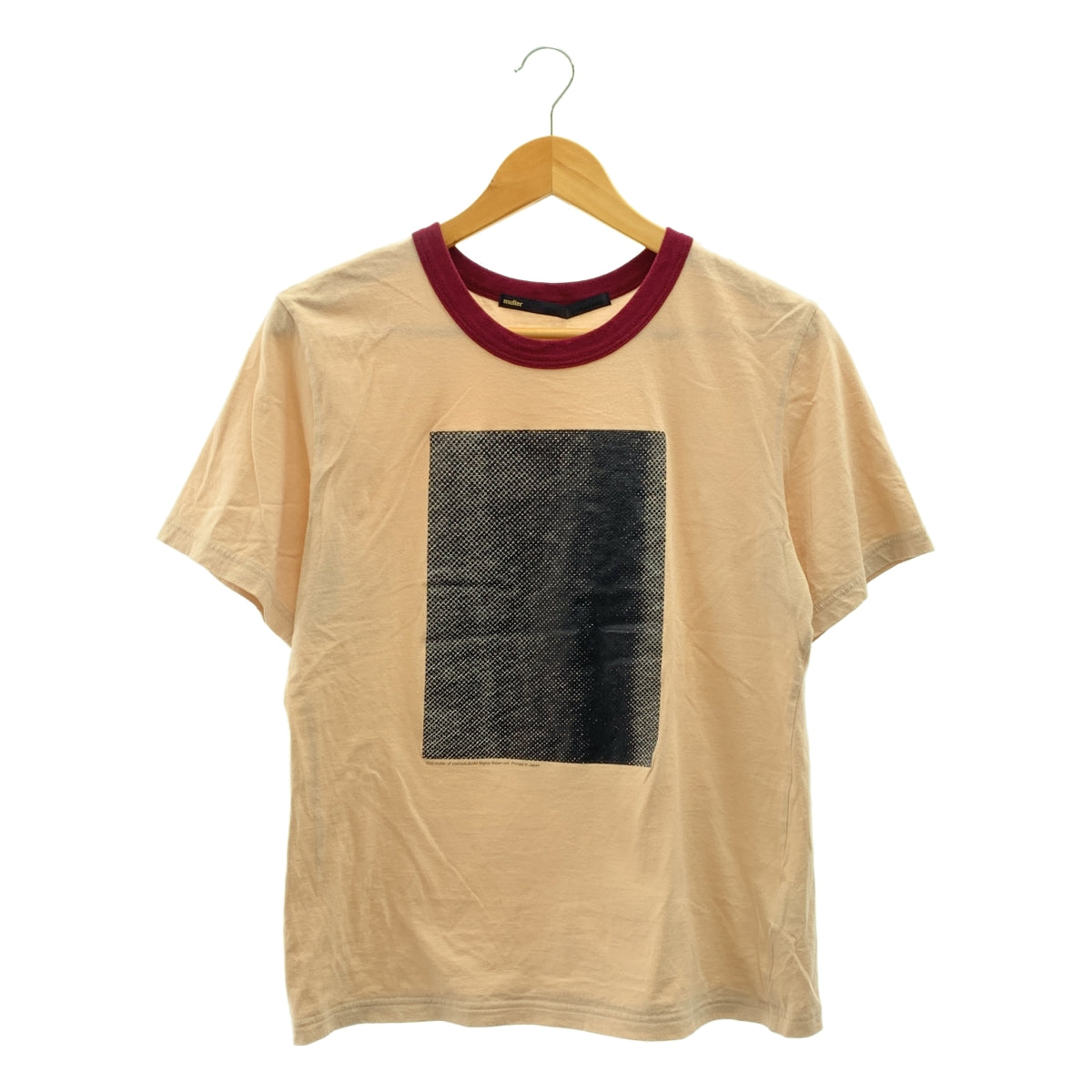 muller of yoshiokubo / ミュラーオブヨシオクボ | プリント クルーネック Tシャツ カットソー | 38 |