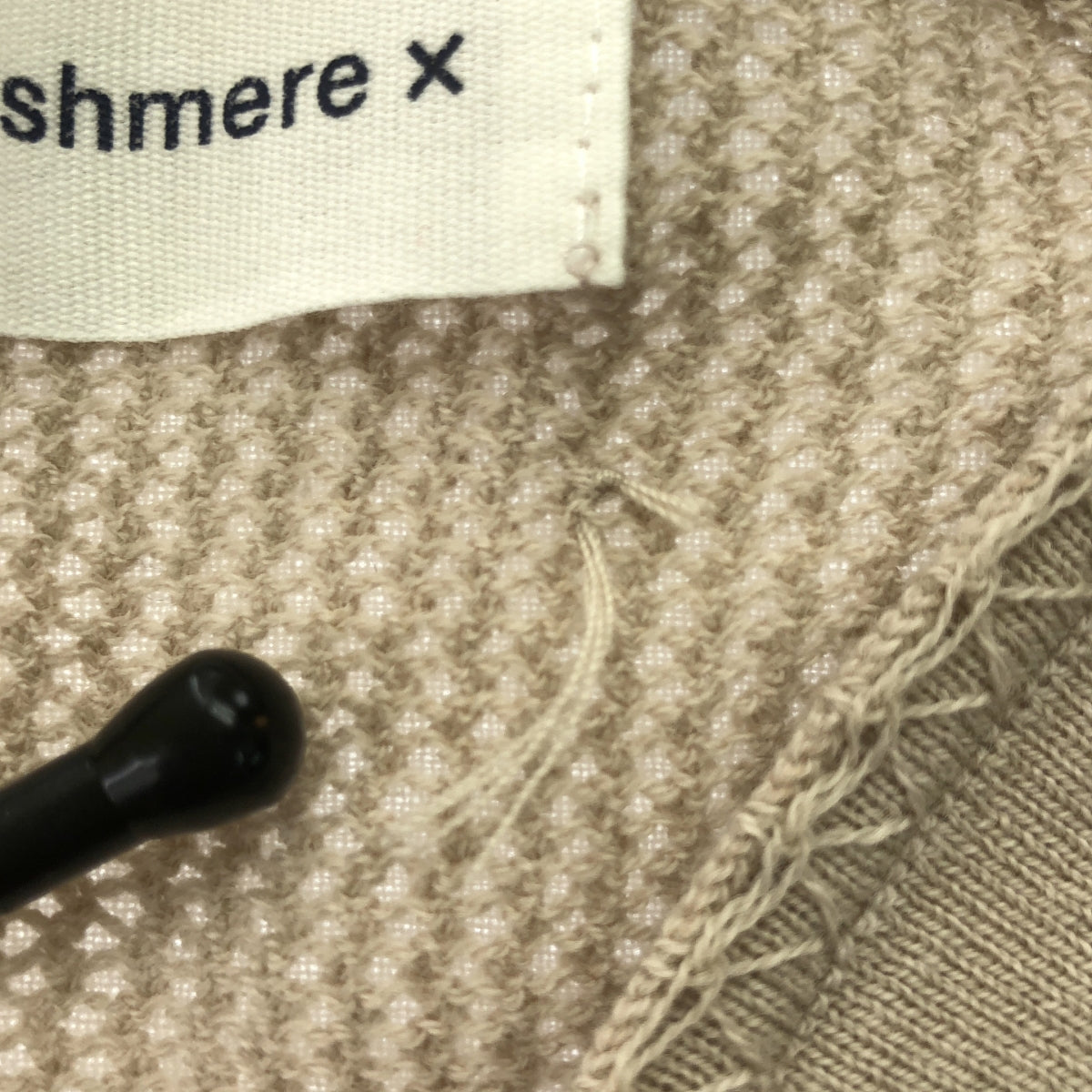 extreme cashmere / エクストリームカシミヤ | ニット タンクトップ カットソー | ベージュ系 | レディース