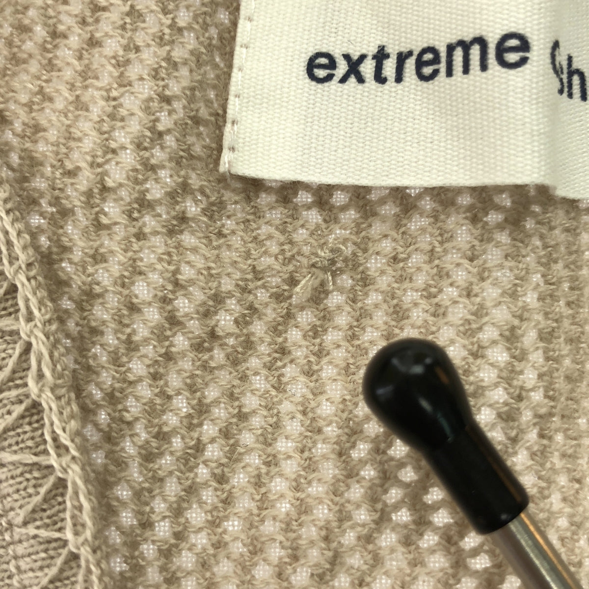extreme cashmere / エクストリームカシミヤ | ニット タンクトップ カットソー | ベージュ系 | レディース