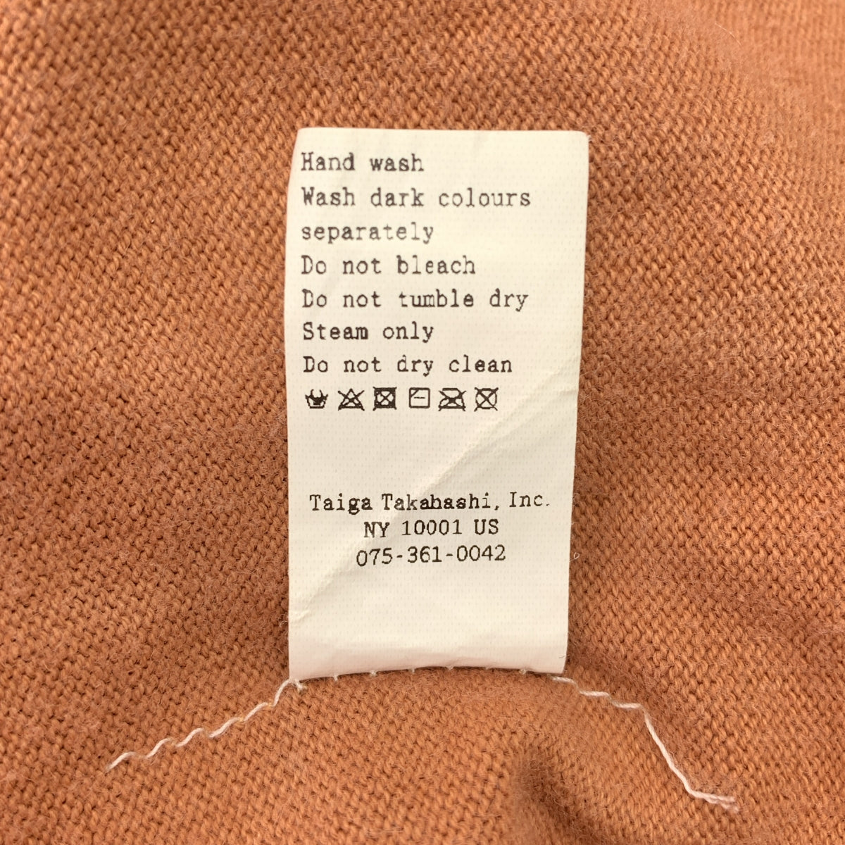 高橋大河 | LOT.601 T卹 / 手工染色口袋T卹 | 尺寸 38 |