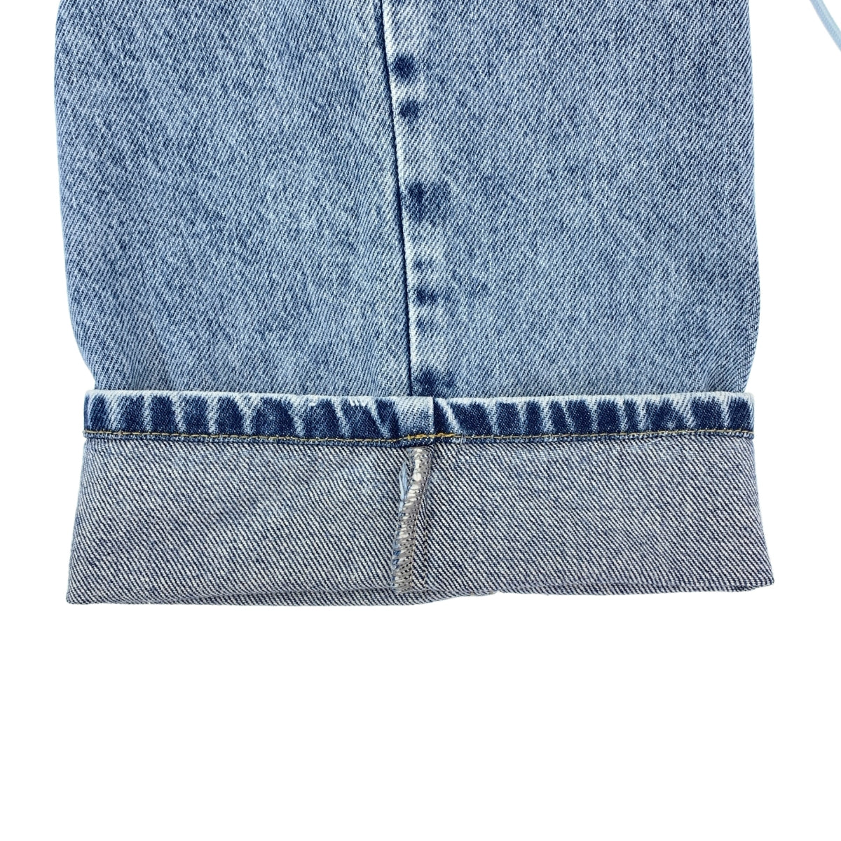 Maison Margiela / メゾンマルジェラ | 2022AW | SLASH DETAIL DENIM PANTS / スラッシュ ディテール デニムパンツ | 38 | インディゴ | レディース