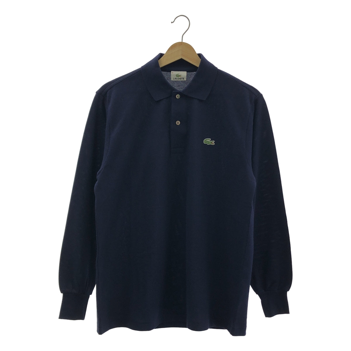 LACOSTE / ラコステ | コットン ロングスリーブ ポロシャツ | 3 | メンズ